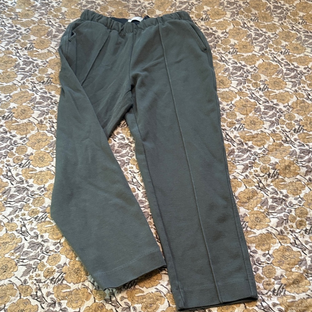 Everlane Women's Dark Green Trousers